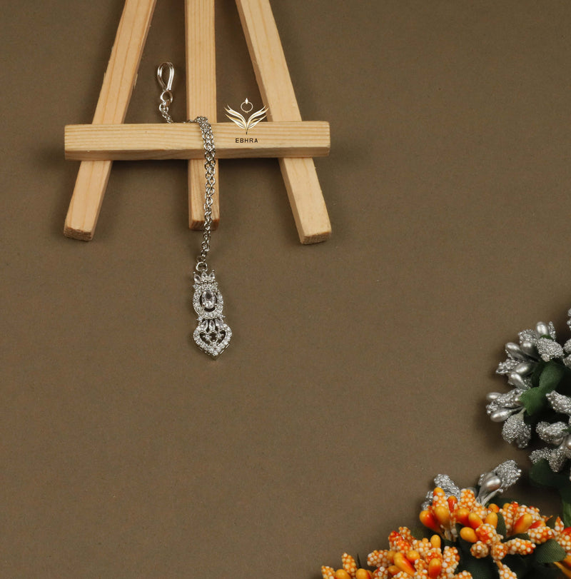 Coral cadenza white necklace set