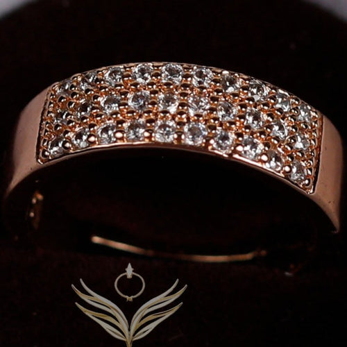Cressidas Luminous Lattice Designer Ring