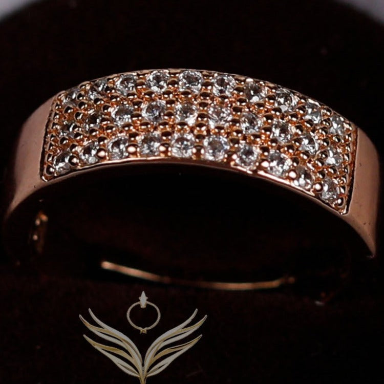 Cressidas Luminous Lattice Designer Ring