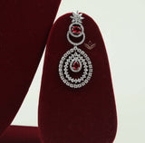 Ruby Diamond Earring