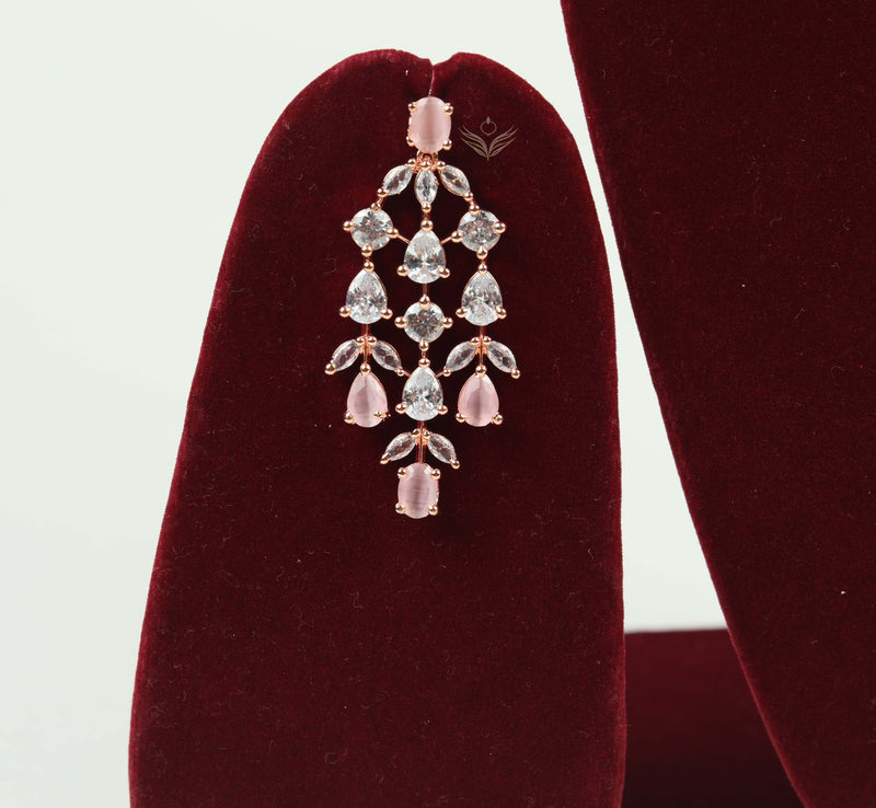 Diamond whisper necklace set