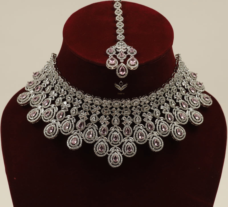 Gemstone Galaxy Necklace Set