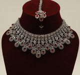 Gemstone Galaxy Necklace Set