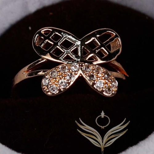 Golden Butterfly Ring