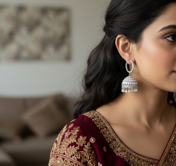Grace Hoops Earring
