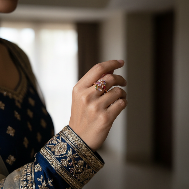 Graceful Whisper Ring