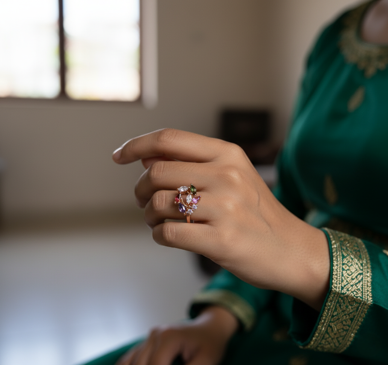 Graceful Whisper Ring