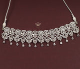 Iridescent illusion necklace set