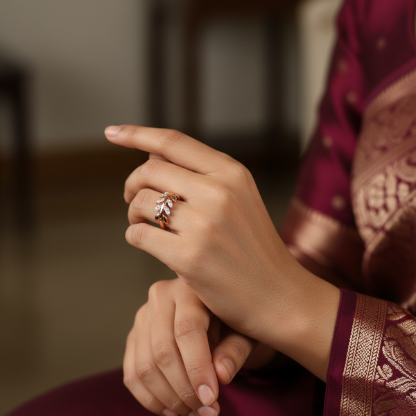 Leafy Elegance Ring
