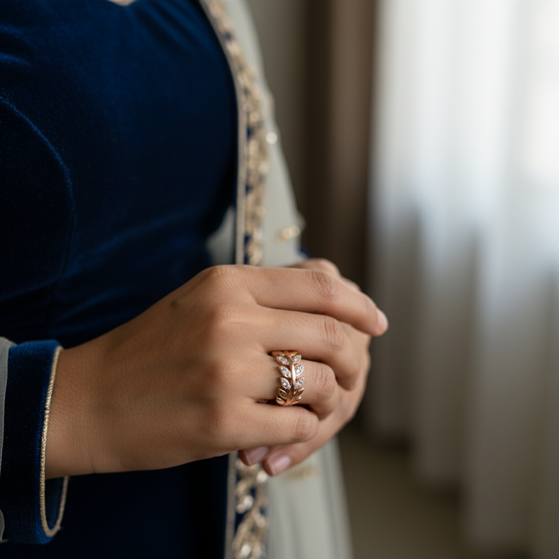 Leafy Elegance Ring