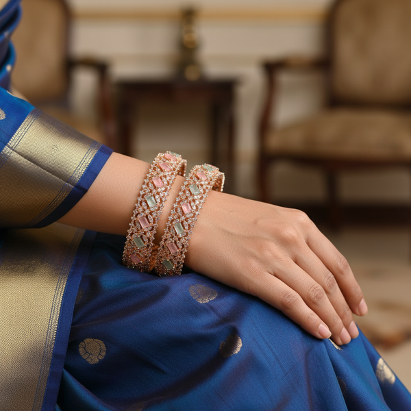 Lily's Gentle Glow Bangle