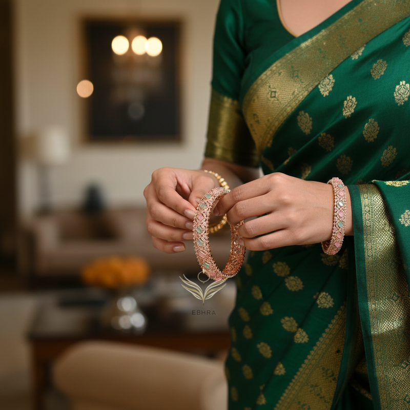 Lily's Gentle Glow Bangle