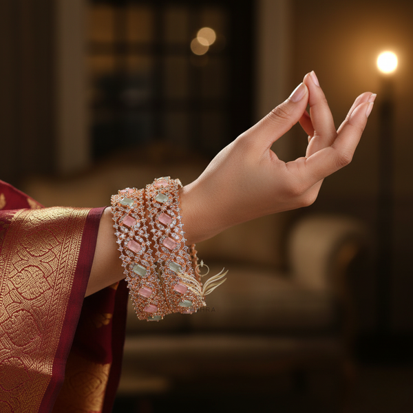 Lily's Gentle Glow Bangle