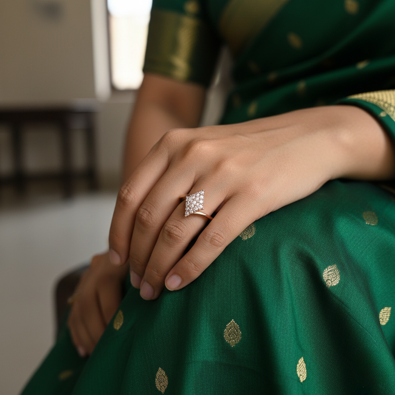 Luminous Solitaire Ring