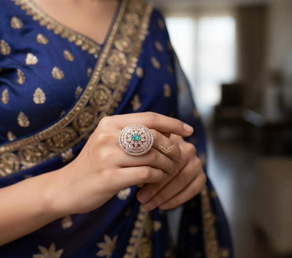 Masons Radiant Round Ring