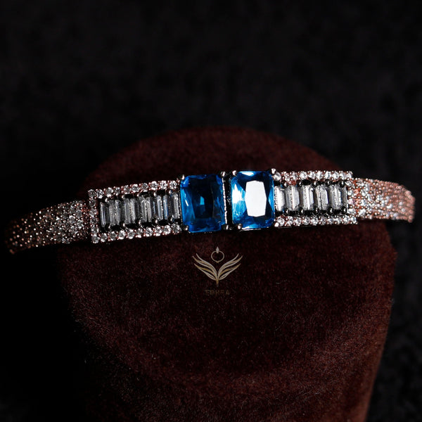 Samuels Radiant Link Sky Blue Bracelet