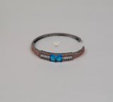 Samuels Radiant Link Sky Blue Bracelet