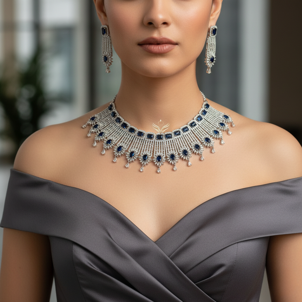 Sapphire necklace