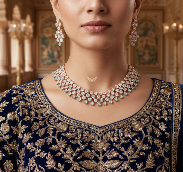 Subdued Sparkle Necklace Set