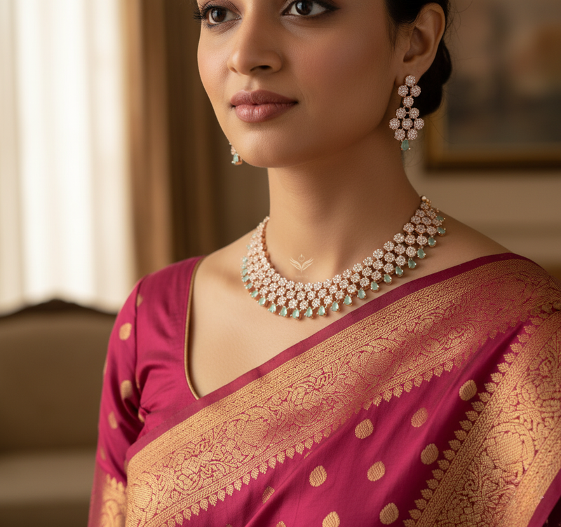 Subdued Sparkle Necklace Set
