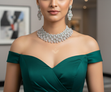 Timeless treasure pink necklace set