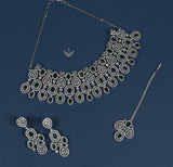 Timeless treasure emerald necklace set