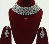 Timeless treasure mint green necklace set