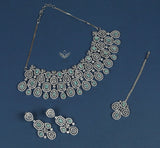 Timeless treasure mint green necklace set