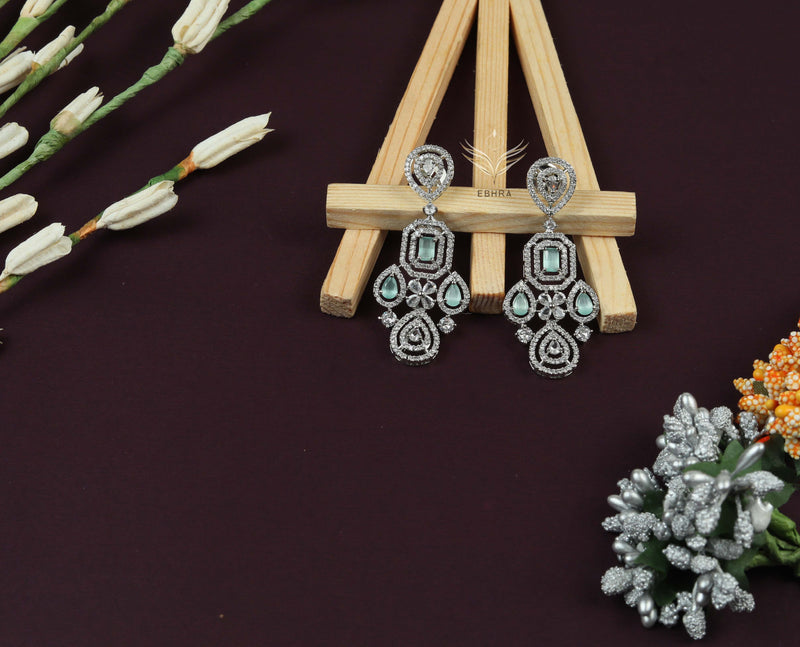 Timeless treasure mint green necklace set