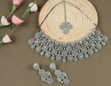 Timeless treasure mint green necklace set