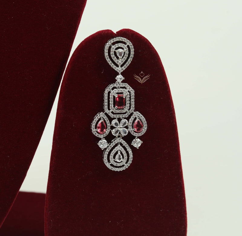 Timeless treasure Ruby Necklace Set