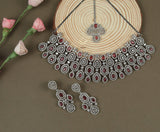 Timeless treasure Ruby Necklace Set