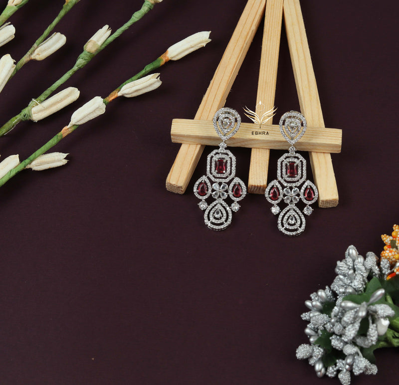 Timeless treasure Ruby Necklace Set
