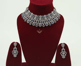 Timeless treasure sapphire blue necklace set