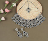 Timeless treasure sapphire blue necklace set