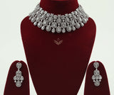 Timeless treasure white necklace set