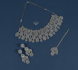 Timeless treasure white necklace set