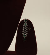 Velvet serenade emerald necklace set