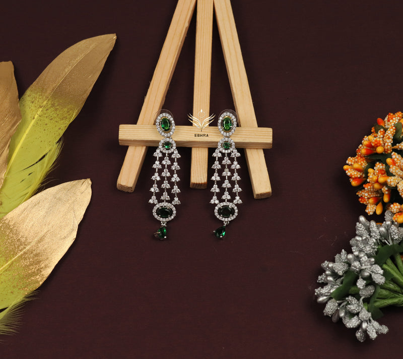 Velvet serenade emerald necklace set