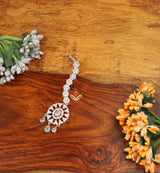 Velvet serenade pink and green necklace set