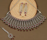 Velvet serenade ruby necklace set