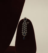 Velvet serenade sapphire blue necklace set