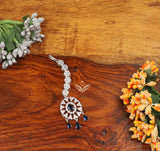 Velvet serenade sapphire blue necklace set