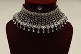 Velvet serenade white necklace set