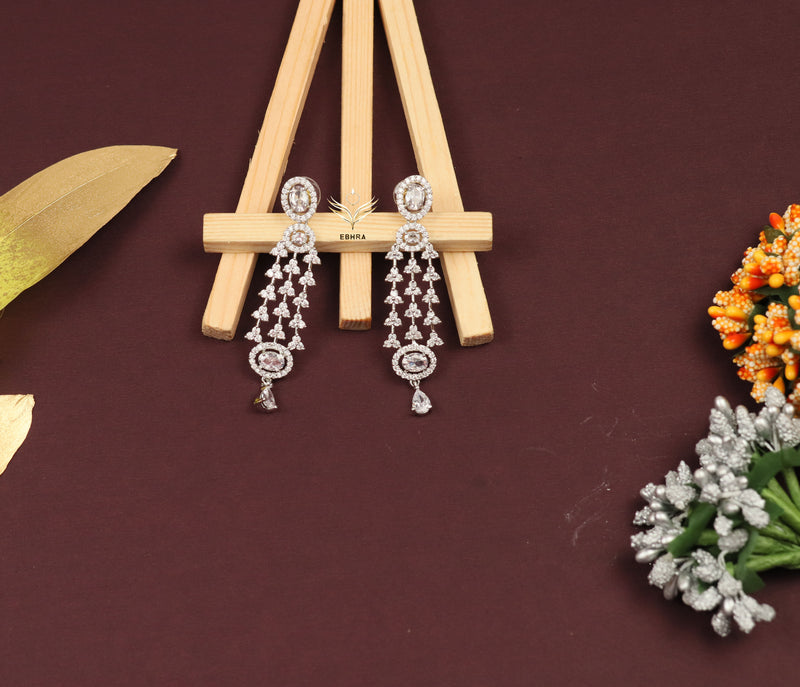 Velvet serenade white necklace set