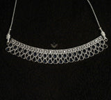 Vintage valor sapphire blue necklace set