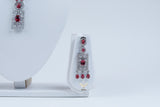 Blossom Breeze Ruby Designer Necklace Set