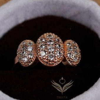 Lysanders Crystal Cascade Designer Ring