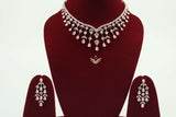 Diamond whisper necklace set