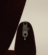 Lustrous lace necklace set